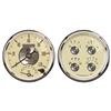 AutoMeter Gauge Kit 2 Pc. Quad & Tach/Speedo 5in. Prestige Antique. Ivory thumbnail 6