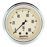 AutoMeter Gauge Kit 5 Pc. 3-1/8in. & 2-1/16in. Mech. Speedo. Wtmp & Oilp Antique Beige thumbnail 5