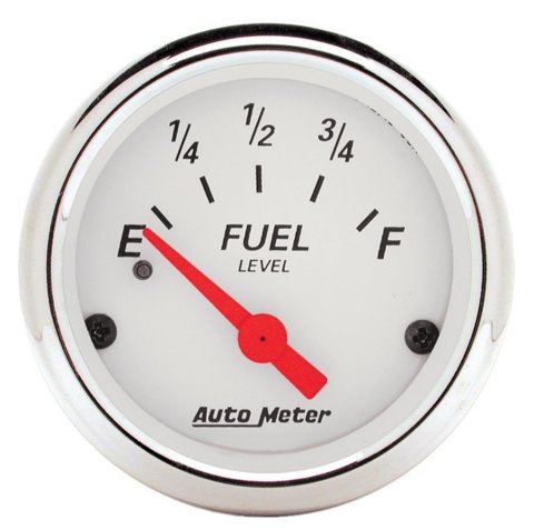 AutoMeter Gauge Kit 5 Pc. 3-1/8in. & 2-1/16in. Mech. Speedo. Wtmp & Oilp Arctic Wht thumbnail 9
