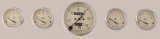 AutoMeter Gauge Kit 5 Pc. 3-1/8in. & 2-1/16in. Mech. Speedometer Antique Beige thumbnail 9