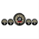 AutoMeter Gauge Kit 5 Pc. 3-3/8in. & 2-1/16in. Elec. Speedometer Cruiser Ad thumbnail 1