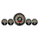 AutoMeter Gauge Kit 5 Pc. 3-3/8in. & 2-1/16in. Elec. Speedometer Cruiser Ad thumbnail 2
