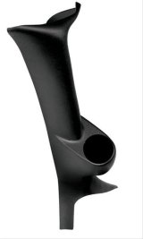 AutoMeter Gauge Mount A-Pillar Full Single 2-5/8in. Gray Honda Civic (2Dr.) 92-95 Eg thumbnail 2