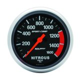 AutoMeter Gauge Nitrous Press 2-5/8in. 1600PSI Digital Stepper Motor Sport-Comp thumbnail 4
