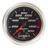 AutoMeter Gauge Nitrous Press 2-5/8in. 1600PSI Stepper Motor W/ Peak & Warn Cobalt thumbnail 4