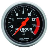 AutoMeter Gauge Nitrous Pressure 2-1/16in. 1600PSI Digital Stepper Motor Sport-Comp thumbnail 3