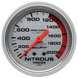 AutoMeter Gauge Nitrous Pressure 2-5/8in. 2000PSI Mechanical Ultra-Lite thumbnail 3