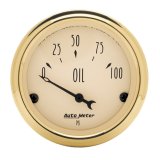 AutoMeter Gauge Oil Press 2-1/16in. 100PSI Elec Golden Oldies thumbnail 3