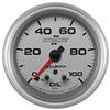 AutoMeter Gauge Oil Press 2-5/8in. 100PSI Stepper Motor W/ Peak & Warn Ultra-Lite II thumbnail 6