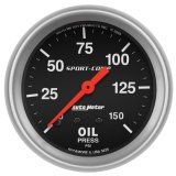 AutoMeter Gauge Oil Pressure 2-5/8in. 150PSI Mechanical Sport-Comp thumbnail 1