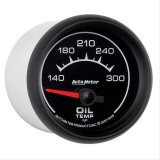 AutoMeter Gauge Oil Temp 2-1/16in. 140-300 Deg. F Electric Es thumbnail 2