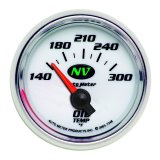 AutoMeter Gauge Oil Temp 2-1/16in. 140-300 Deg. F Electric NV thumbnail 2