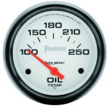 AutoMeter Gauge Oil Temp 2-5/8in. 100-250 Deg. F Electric Phantom thumbnail 2