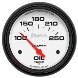 AutoMeter Gauge Oil Temp 2-5/8in. 100-250 Deg. F Electric Phantom thumbnail 3
