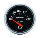 AutoMeter Gauge Oil Temp 2-5/8in. 100-250 Deg. F Electric Sport-Comp thumbnail 8