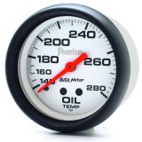 AutoMeter Gauge Oil Temp 2-5/8in. 140-280 Deg. F Mechanical Phantom thumbnail 4