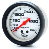 AutoMeter Gauge Oil Temp 2-5/8in. 140-280 Deg. F Mechanical Phantom thumbnail 5
