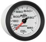 AutoMeter Gauge Oil Temp 2-5/8in. 140-280 Deg. F Mechanical Phantom II thumbnail 3