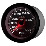 AutoMeter Gauge Oil Temp 2-5/8in. 140-280 Deg. F Mechanical Phantom II thumbnail 7