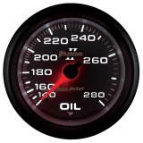 AutoMeter Gauge Oil Temp 2-5/8in. 140-280 Deg. F Mechanical Phantom II thumbnail 8