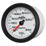AutoMeter Gauge Oil Temp 2-5/8in. 140-280 Deg. F Mechanical Phantom II thumbnail 9