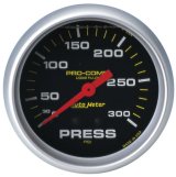 AutoMeter Gauge Pressure 2-5/8in. 300PSI Liquid Filled Mech Pro-Comp thumbnail 1