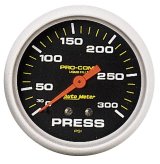 AutoMeter Gauge Pressure 2-5/8in. 300PSI Liquid Filled Mech Pro-Comp thumbnail 3