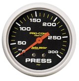 AutoMeter Gauge Pressure 2-5/8in. 300PSI Liquid Filled Mech Pro-Comp thumbnail 4