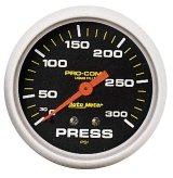 AutoMeter Gauge Pressure 2-5/8in. 300PSI Liquid Filled Mech Pro-Comp thumbnail 8