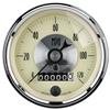 AutoMeter Gauge Speedo 3-3/8in. 120MPH Elec. Program W/Wheel Odo Prestige Antique. Ivory thumbnail 6