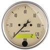 AutoMeter Gauge Speedo. 3-1/8in. 120MPH Elec. Prog. W/ Lcd Odo Antique Beige thumbnail 6