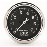 AutoMeter Gauge Speedo. 3-1/8in. 120MPH Mechanical Old Tyme Blk thumbnail 5