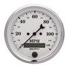 AutoMeter Gauge Speedo. 3-3/8in. 120MPH Elec. Prog. W/ Lcd Odo Old Tyme White thumbnail 6