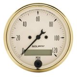 AutoMeter Gauge Speedometer 3-1/8in. 120MPH Elec. Prog. W/ Lcd Odo Golden Oldies thumbnail 1