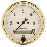 AutoMeter Gauge Speedometer 3-1/8in. 120MPH Elec. Prog. W/ Lcd Odo Golden Oldies thumbnail 3