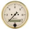 AutoMeter Gauge Speedometer 3-1/8in. 120MPH Elec. Prog. W/ Lcd Odo Golden Oldies thumbnail 6