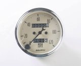 AutoMeter Gauge Speedometer 3-1/8in. 120MPH Mechanical Antique Beige thumbnail 1