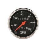 AutoMeter Gauge Speedometer 3-1/8in. 120MPH Mechanical Designer Black thumbnail 5