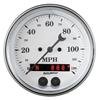 AutoMeter Gauge Speedometer 3-3/8in. 120MPH GSP Old Tyme White thumbnail 6