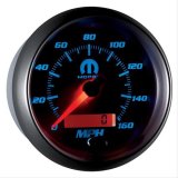 AutoMeter Gauge Speedometer 3-3/8in. 160MPH Elec. Programmable White Mopar thumbnail 6