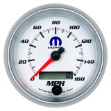 AutoMeter Gauge Speedometer 3-3/8in. 160MPH Elec. Programmable White Mopar thumbnail 8