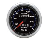 AutoMeter Gauge Speedometer 3-3/8in. 160MPH Mechanical Cobalt thumbnail 8