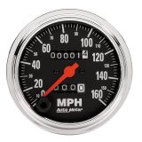 AutoMeter Gauge Speedometer 3-3/8in. 160MPH Mechanical Traditional Chrome thumbnail 3