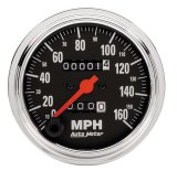 AutoMeter Gauge Speedometer 3-3/8in. 160MPH Mechanical Traditional Chrome thumbnail 8