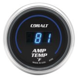 AutoMeter Gauge Stereo Amp Temperature 2-1/16in. 250 Deg. F Digital Cobalt thumbnail 3