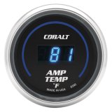 AutoMeter Gauge Stereo Amp Temperature 2-1/16in. 250 Deg. F Digital Cobalt thumbnail 4