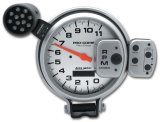 AutoMeter Gauge Tach 5in. 11K RPM Pro-Stock Pedestal W/ Super Lite & Peak Mem Ul thumbnail 4
