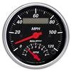 AutoMeter Gauge Tach/Speedo 3-3/8in. 120MPH & 8K RPM Elec. Program. Designer Blk thumbnail 6