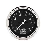 AutoMeter Gauge Tachometer 2-1/16in. 7K RPM In-Dash Old Tyme Black thumbnail 1