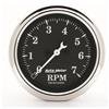 AutoMeter Gauge Tachometer 2-1/16in. 7K RPM In-Dash Old Tyme Black thumbnail 6